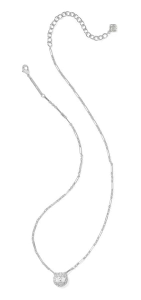 Kendra Scott Bella Silver Short Pendant Necklace
