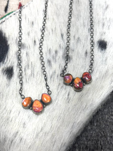 Mojave 3 Stone Necklace