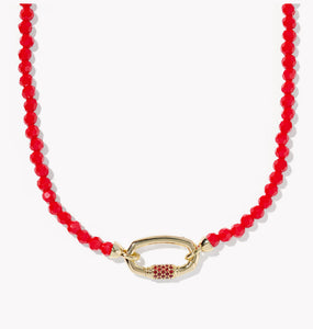 Kendra Scott Emery Gold Beaded Strand Necklace