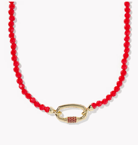 Kendra Scott Emery Gold Beaded Strand Necklace