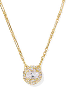 Kenda Scott Bella Gold Short Pendant Necklace