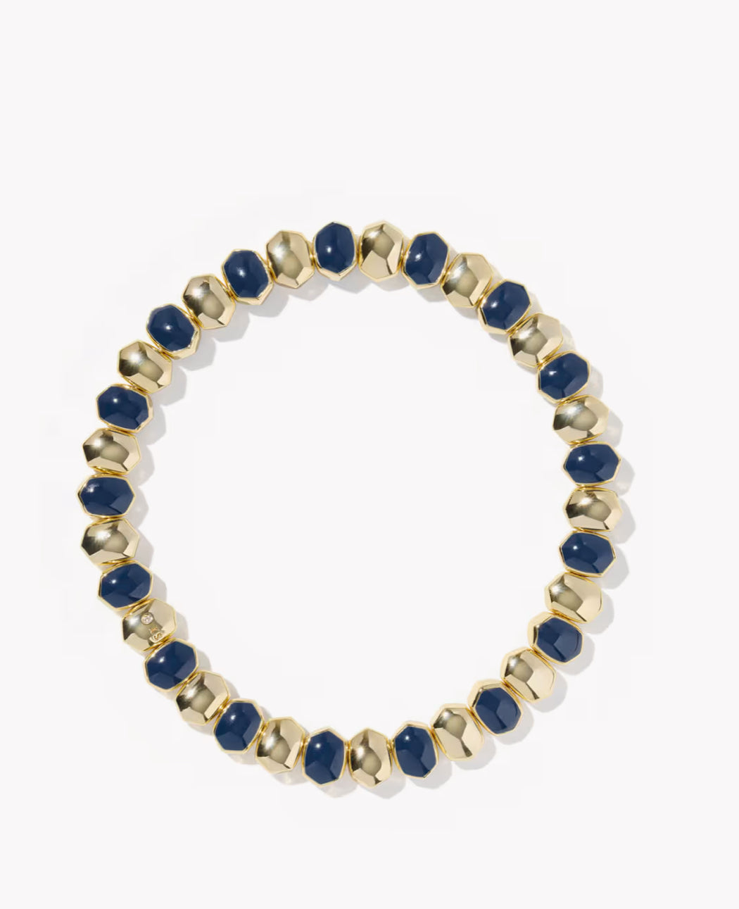 Kendra Scott Enamel Gold Stretch Bracelet