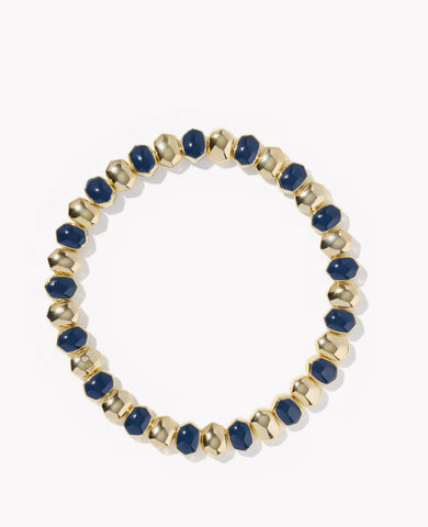 Kendra Scott Enamel Gold Stretch Bracelet