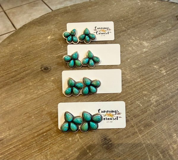 RSI Mini Cluster Turquoise Earring