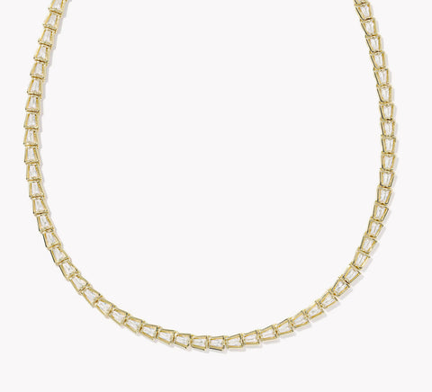 Kendra Scott Bella Gold Tennis Necklace
