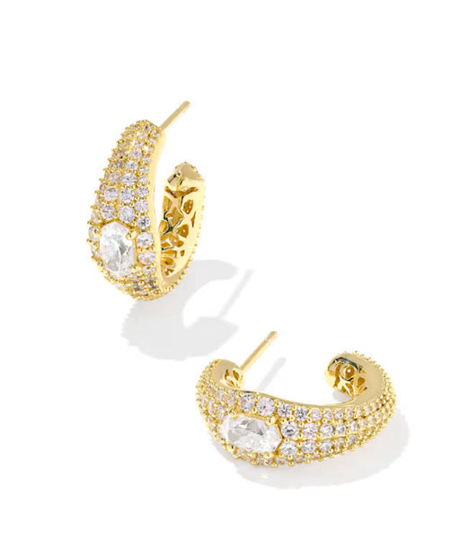 Kendra Scott Bella Gold Hoop Earring