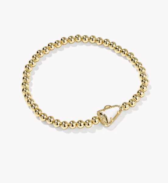 Kendra Scott Cheer Gold Stretch Bracelet