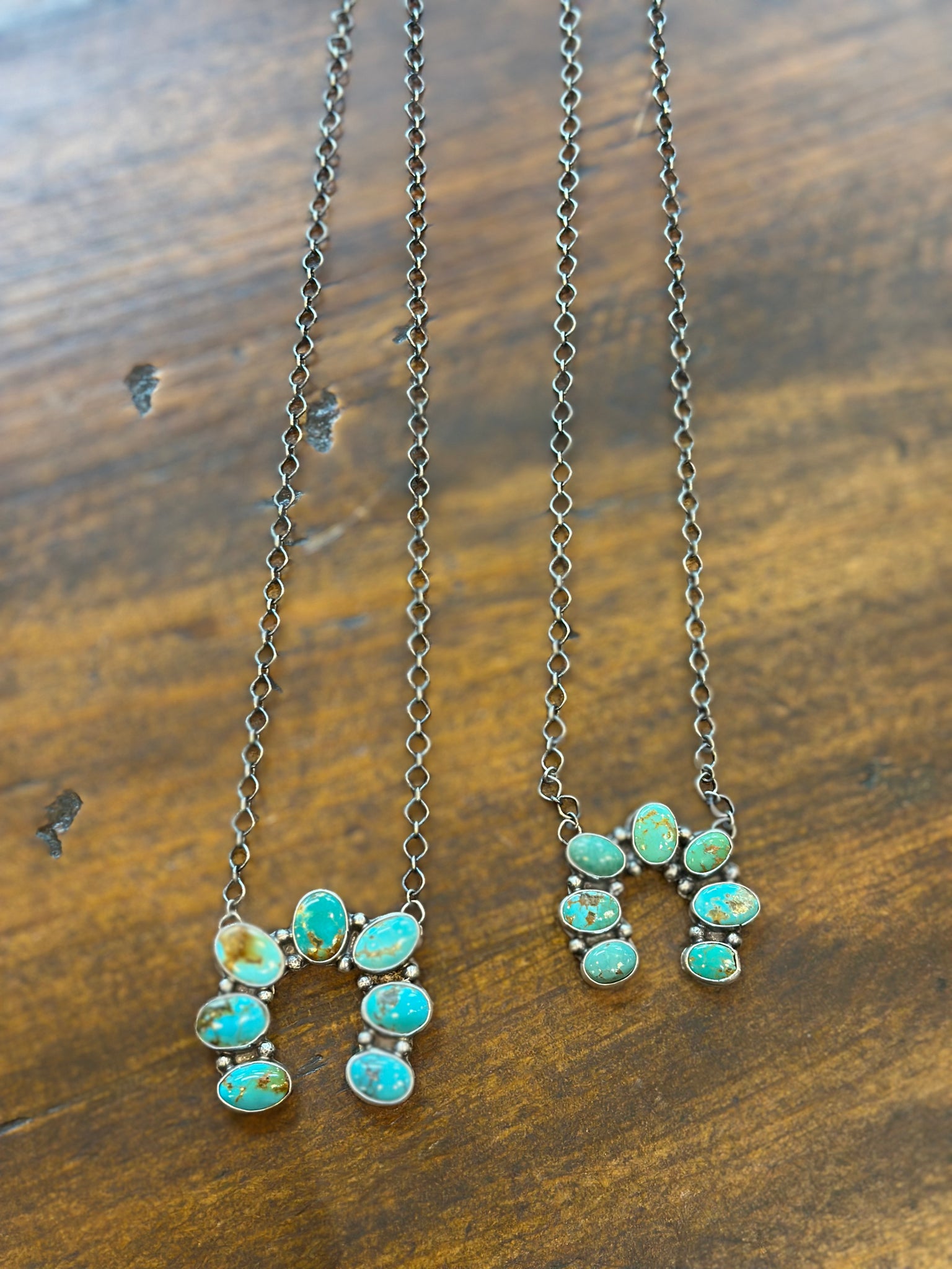 Turquoise Naja Link Chain Necklace