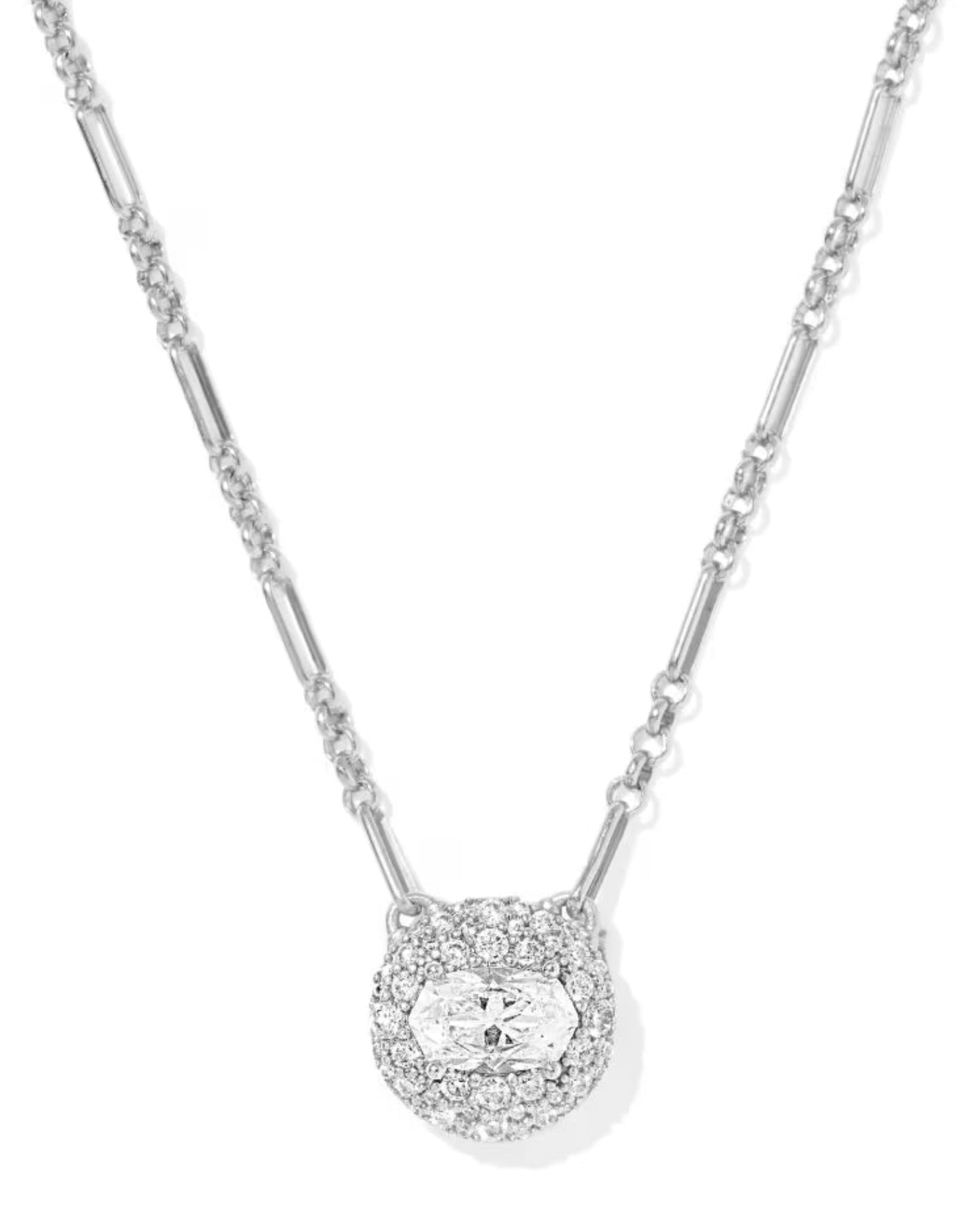 Kendra Scott Bella Silver Short Pendant Necklace