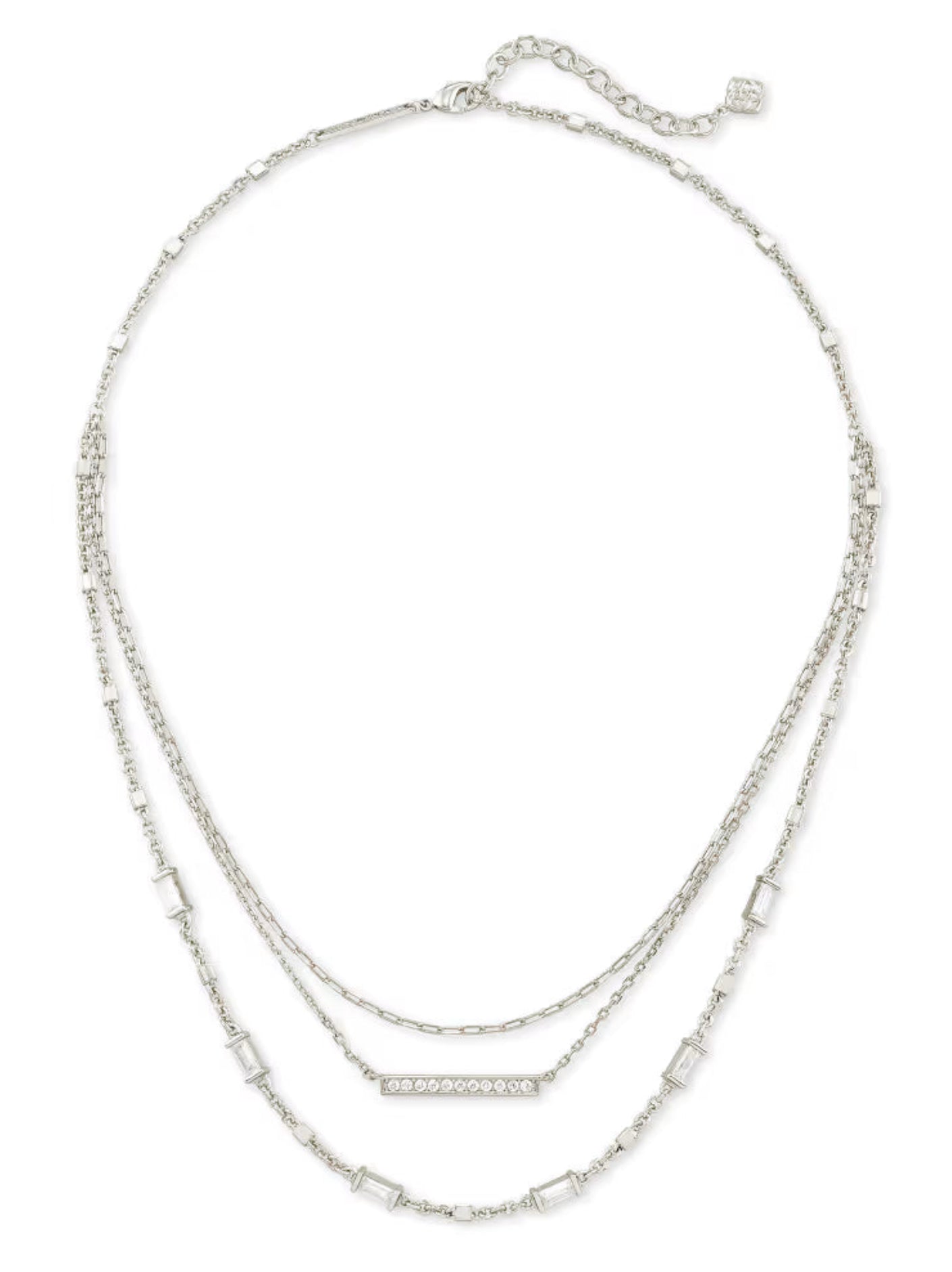 Kendra Scott Addison Multi Strand in Silver