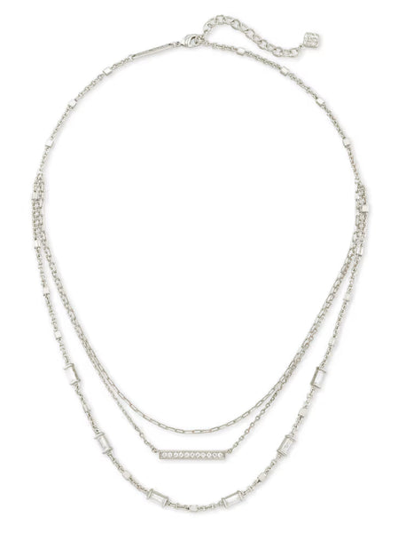 Kendra Scott Addison Multi Strand in Silver