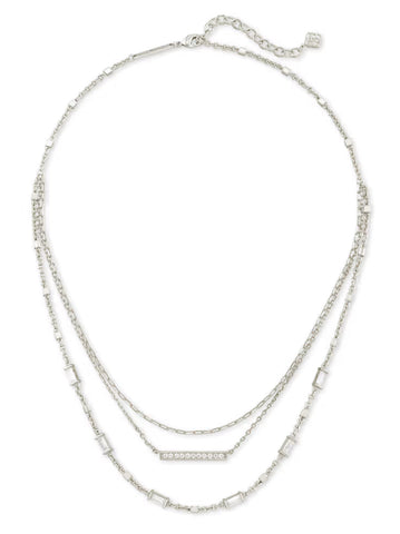 Kendra Scott Addison Multi Strand in Silver
