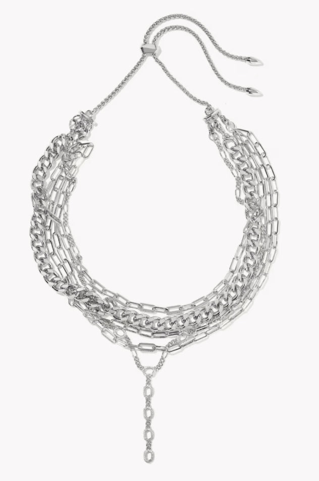 Kendra Scott Bella Silver Statement Necklace