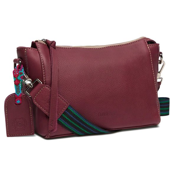 Consuela City Bag in Plum