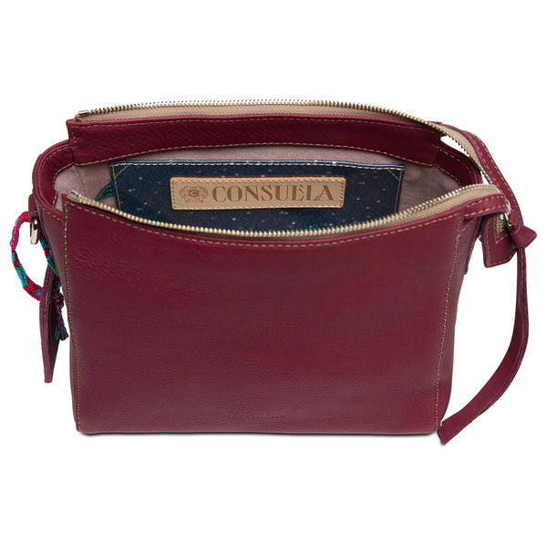 Consuela City Bag in Plum