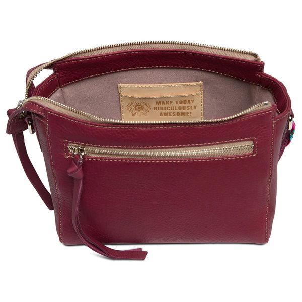 Consuela City Bag in Plum