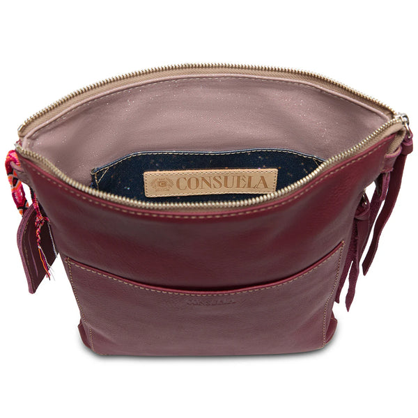 Consuela Tour Crossbody in Plum