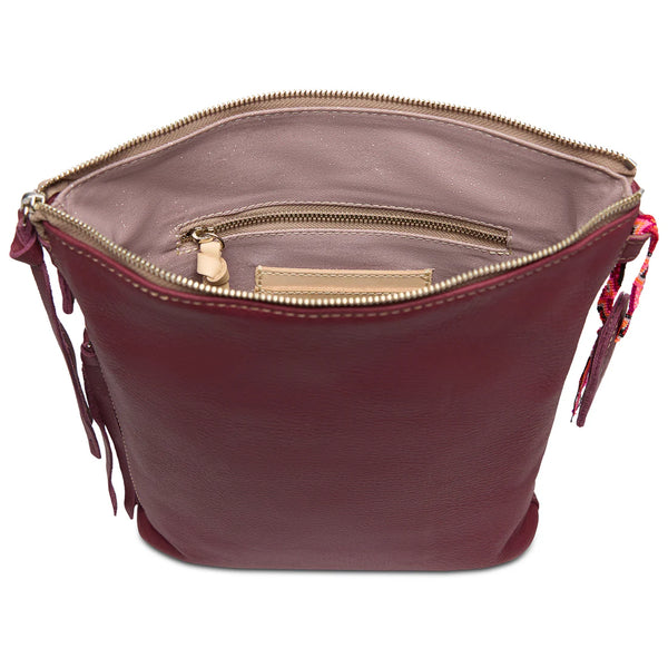 Consuela Tour Crossbody in Plum