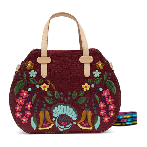 Consuela Lady Bird Satchel in Amber