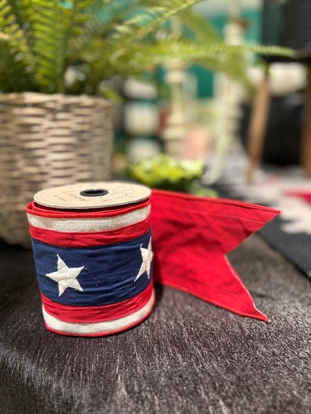 D. Stevens Canvas Center Stars &  Stripes