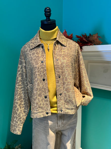 Esqualo T-Neck Sleeveless Gold Button Top