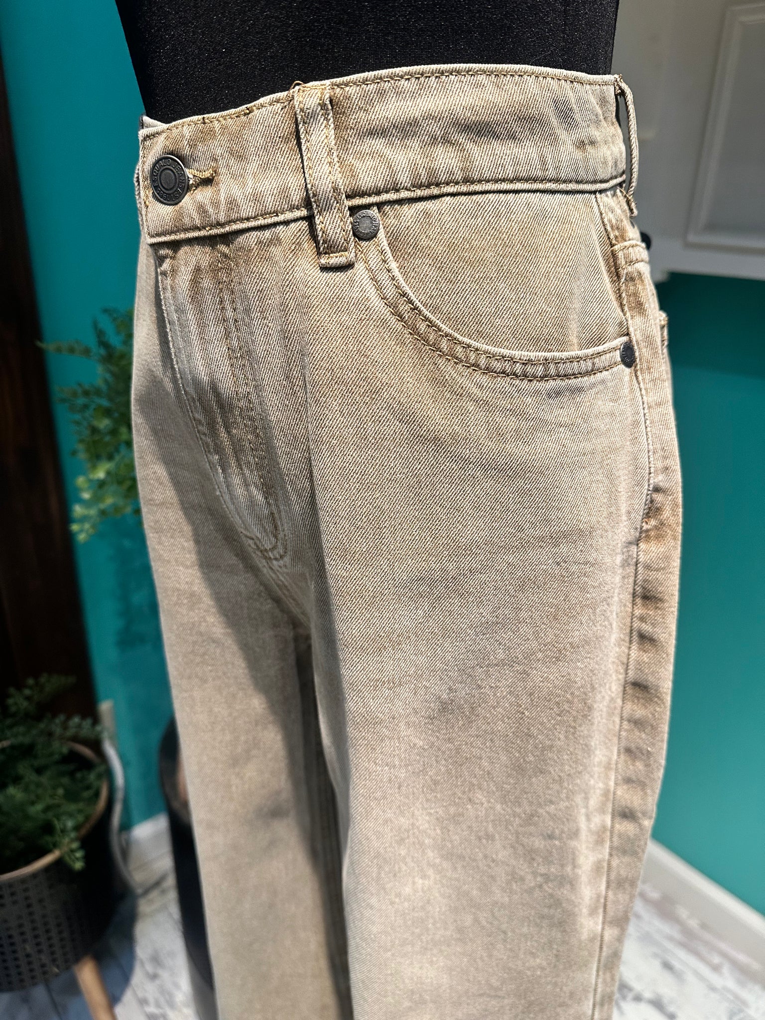 Esqualo Wide Leg Trouser Jean