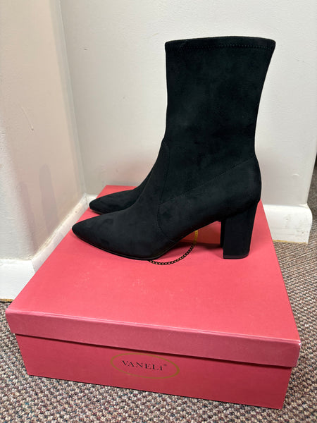 Vaneli Infra Stretch Suede Bootie