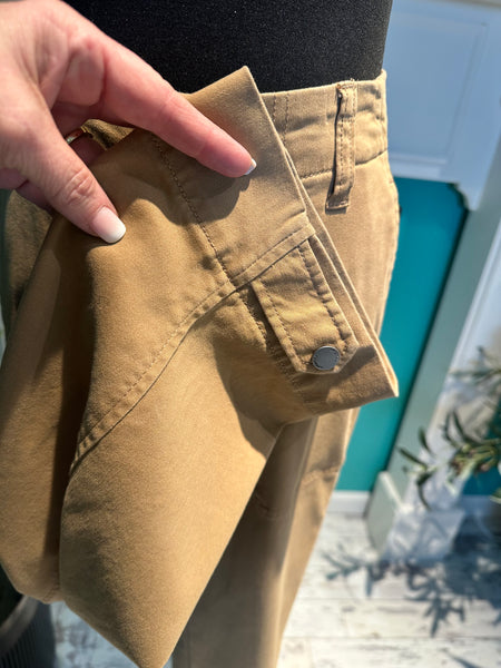 Liverpool Utility Crop W/Tab Pant