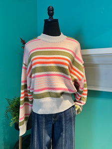 THML Striped Knit Sweater