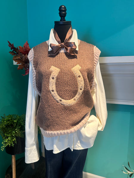 Urban Daizy Horseshoe Crochet Sweater