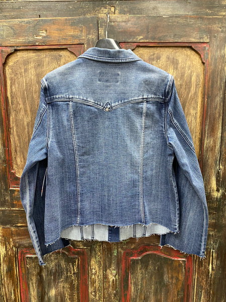 Liverpool Frayed Jean Jacket