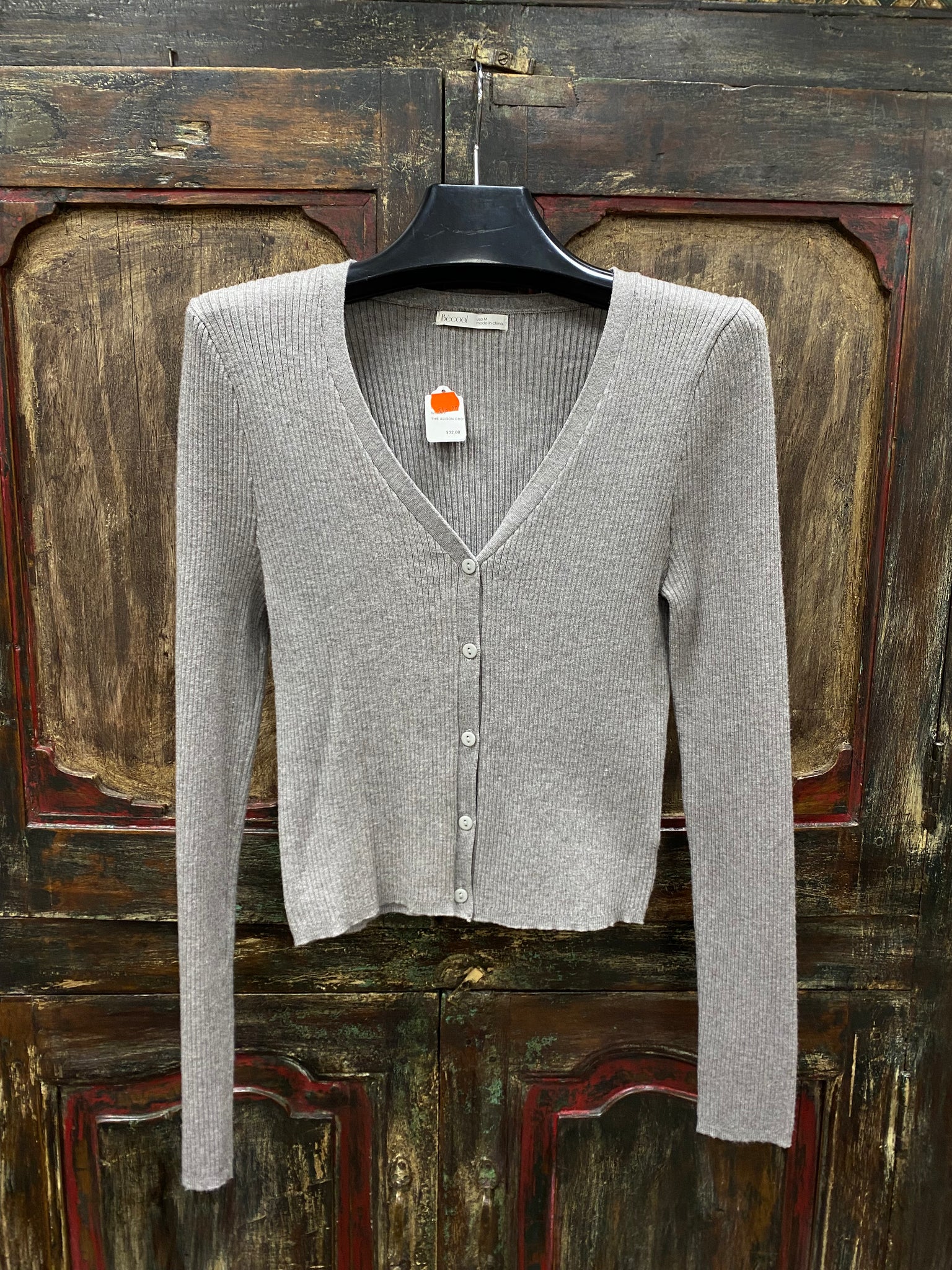 Be Cool The Alison Cropped Cardigan