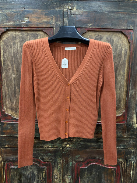 Be Cool Ribbed Cardigan