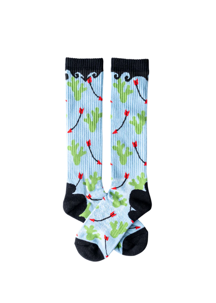 Lucky Chuck- Cowboy Compass Socks