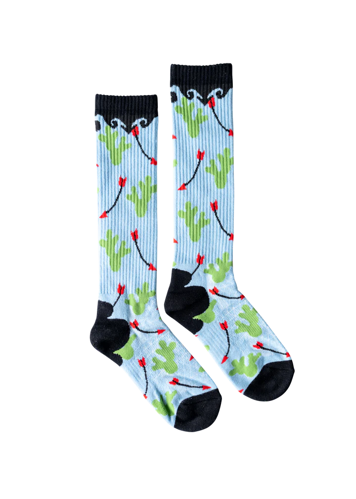 Lucky Chuck- Cowboy Compass Socks