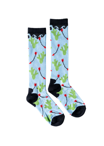 Lucky Chuck- Cowboy Compass Socks