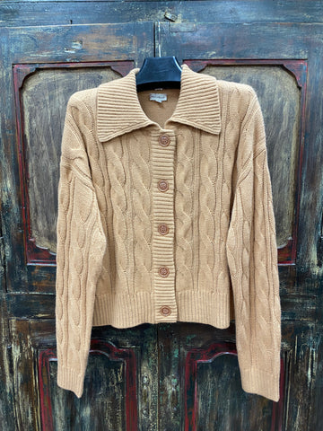 Hem & Thread Button Cardigan