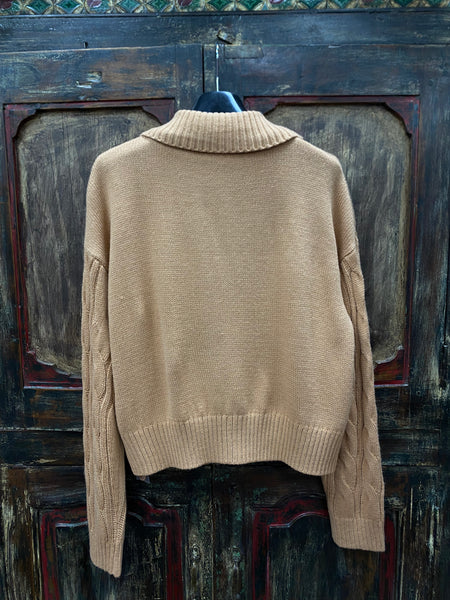 Hem & Thread Button Cardigan