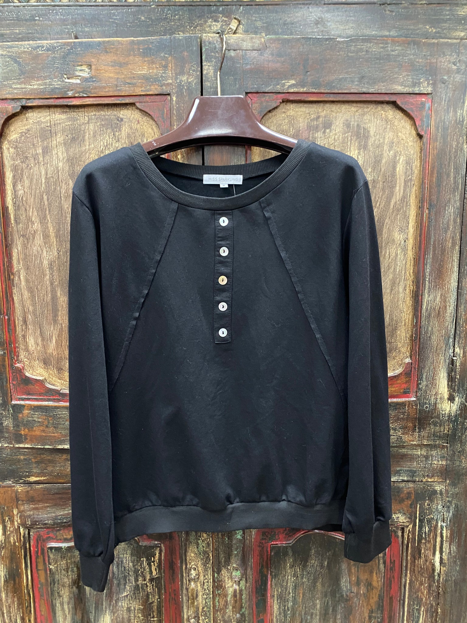 Miss Sparkling Long Sleeve Top