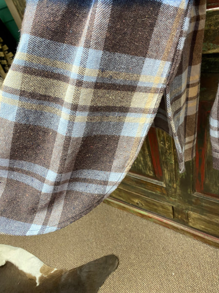 Panache Apparel The Plaid Shirt Button Up Long Sleeve