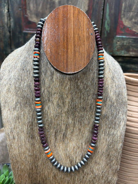 SLL The Multi/Navajo Pearl Necklace
