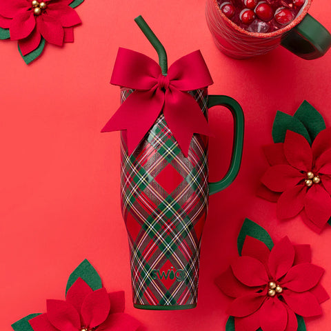 Swig Christmas Plaid Mega Mug 40oz