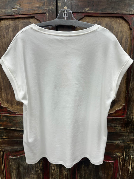 Esqualo Rolled Up Sleeve T-Shirt