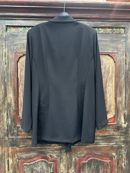 Joseph Ribkoff Long Sleeve Tie Front Blazer