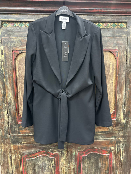 Joseph Ribkoff Long Sleeve Tie Front Blazer