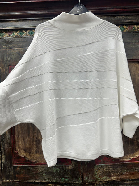Joseph Ribkoff Sweater Dolman Long Sleeve Top