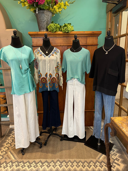 Joseph Ribkoff Twist Front Satin Top