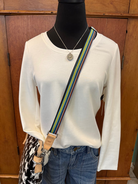 Liverpool Long Sleeve Scoop Neck Knit Top