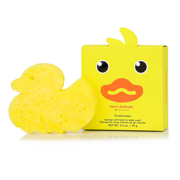 Spongelle Sponge Farm Animals- Danny Duck