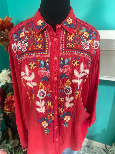 Johnny Was Luisa Shirt